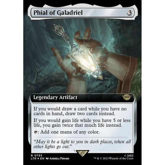 Phial of Galadriel, rare, 793, Magic the Gathering, The Lord of the Rings: Tales of Middle-earth
