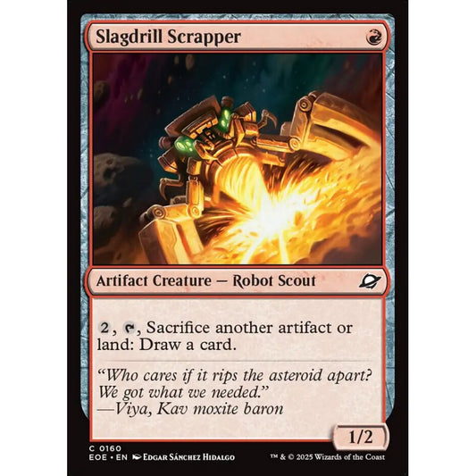 Slagdrill Scrapper common 160 Magic the Gathering Edge of Eternities
