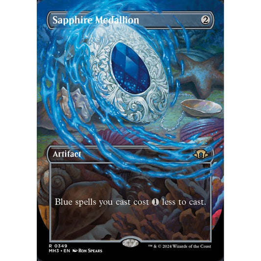 Sapphire Medallion, 349, rare, Magic: The Gathering, Modern Horizons 3