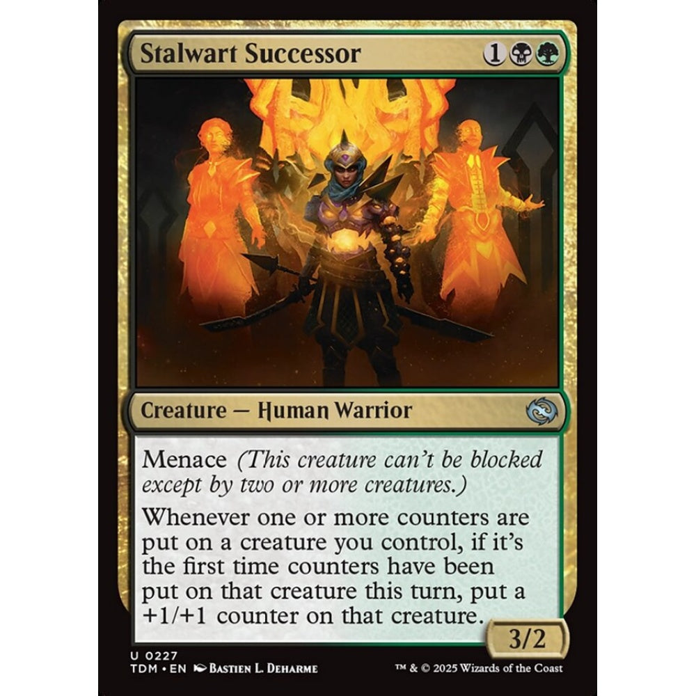 Stalwart Successor uncommon 227 Magic the Gathering Tarkir: Dragonstorm