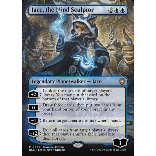 Jace, the Mind Sculptor, 75, mythic, Magic: The Gathering, Bloomburrow