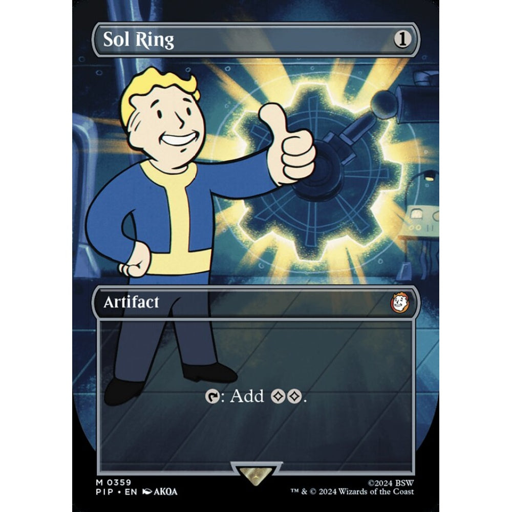 Sol Ring mythic 359 Magic the Gathering Fallout