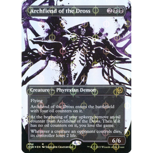 Archfiend of the Dross, rare, 434, Magic the Gathering, Phyrexia: All Will Be One