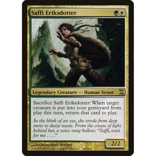 Saffi Eriksdotter rare 245 Magic the Gathering Time Spiral
