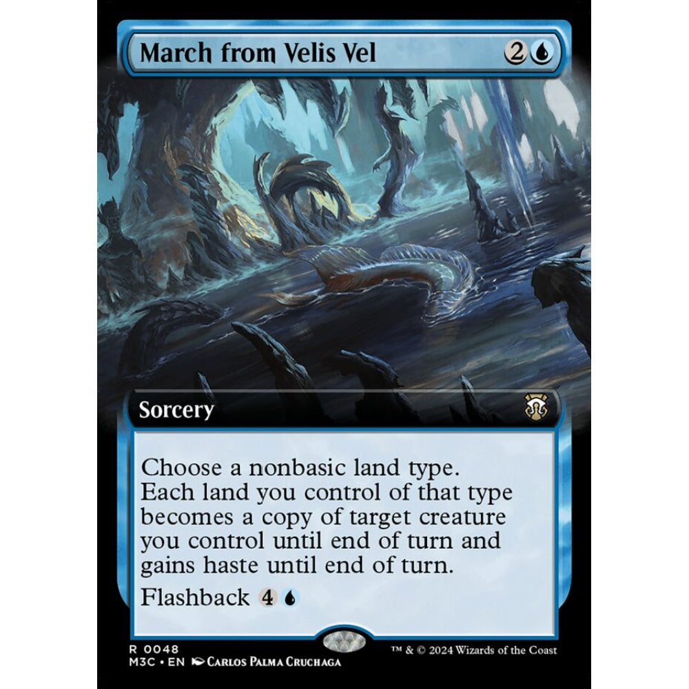 March from Velis Vel, 48, rare, Magic: The Gathering, Modern Horizons 3