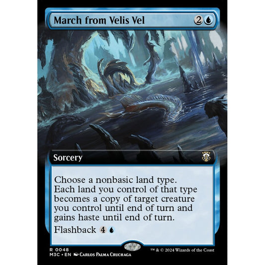 March from Velis Vel, 48, rare, Magic: The Gathering, Modern Horizons 3