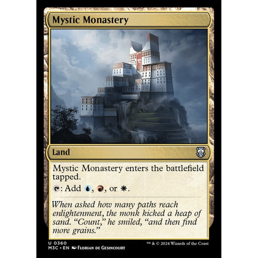 Mystic Monastery, 360, uncommon, Magic: The Gathering, Modern Horizons 3