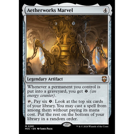 Aetherworks Marvel, 281, mythic, Magic: The Gathering, Modern Horizons 3