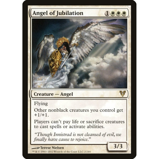 Angel of Jubilation rare 2 Magic the Gathering Avacyn Restored