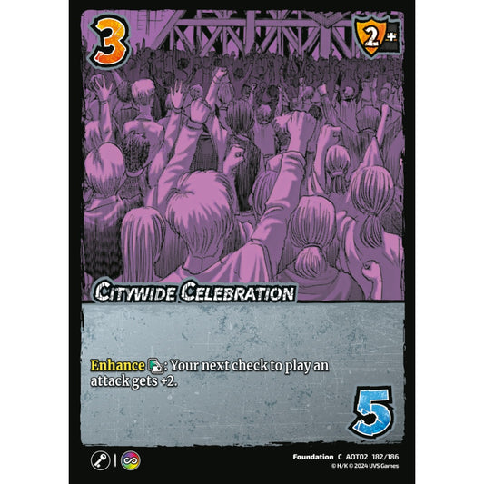 Citywide Celebration, 182/186, AOT02, Universus, Attack on Titan: Origins of Power, Foundation, C