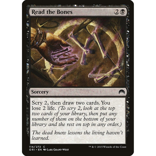 Read the Bones common 114 Magic the Gathering Magic Origins