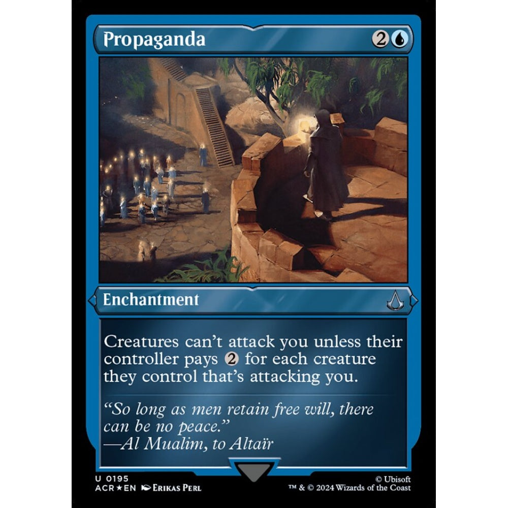 Propaganda uncommon 195 Magic the Gathering Assassin's Creed