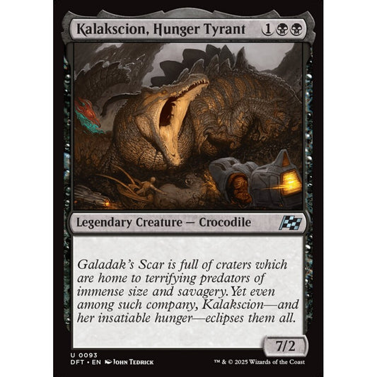 Kalakscion, Hunger Tyrant, 93, uncommon, Magic: The Gathering, Aetherdrift