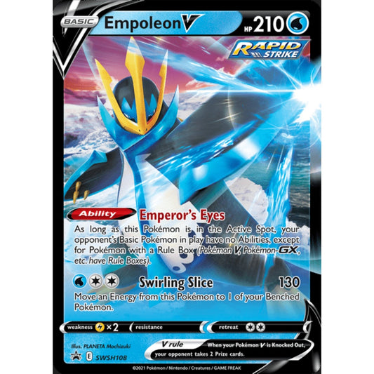 Empoleon V Black Star Promo SWSH108 Pokemon Card Game Sword & Shield Promos
