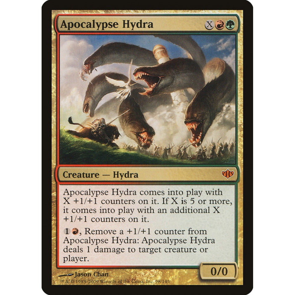 Apocalypse Hydra mythic 98 Magic the Gathering Conflux