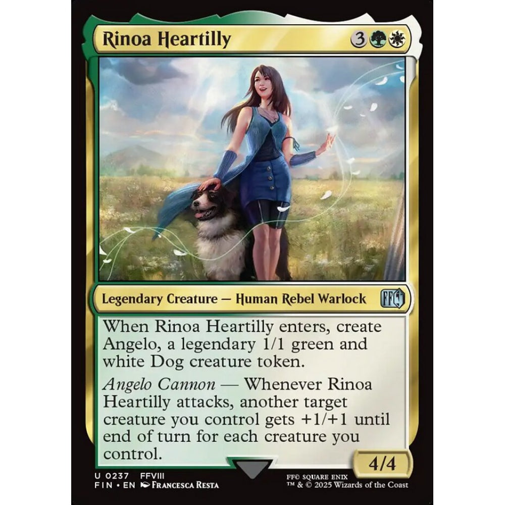 Rinoa Heartilly uncommon 237 Magic the Gathering Final Fantasy