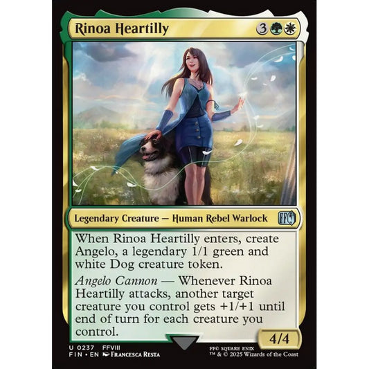 Rinoa Heartilly uncommon 237 Magic the Gathering Final Fantasy