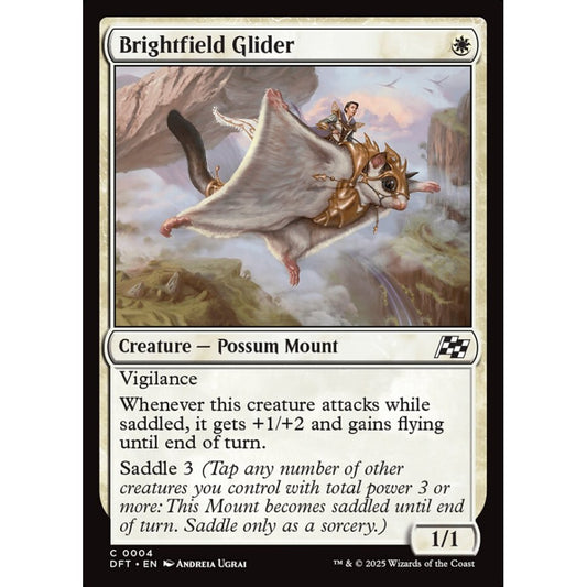 Brightfield Glider, 4, common, Magic: The Gathering, Aetherdrift