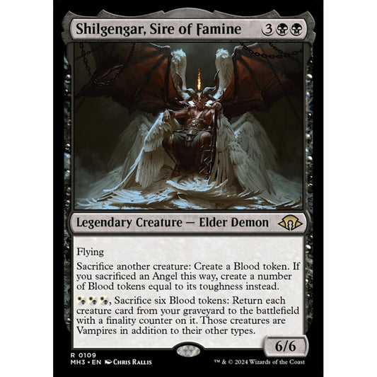 Shilgengar, Sire of Famine, 109, rare, Magic: The Gathering, Modern Horizons 3