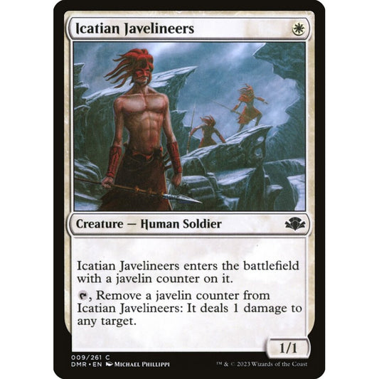 Icatian Javelineers common 9 Magic the Gathering Dominaria Remastered