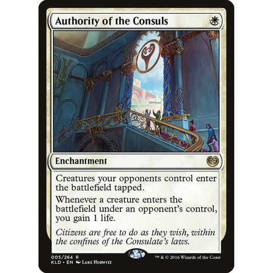 Authority of the Consuls rare 5 Magic the Gathering Kaladesh