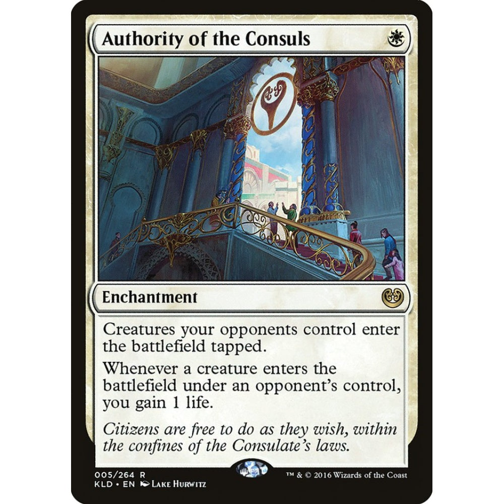 Authority of the Consuls rare 5 Magic the Gathering Kaladesh