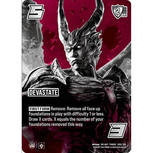 Devastate 203/185 TK802 Universus Tekken 8 Action SR-ALT