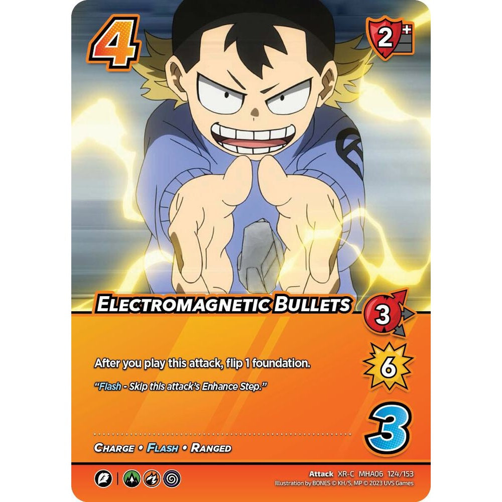 Electromagnetic Bullets, 124/153, MHA06, Universus, MHA06 Jet Burn, nan