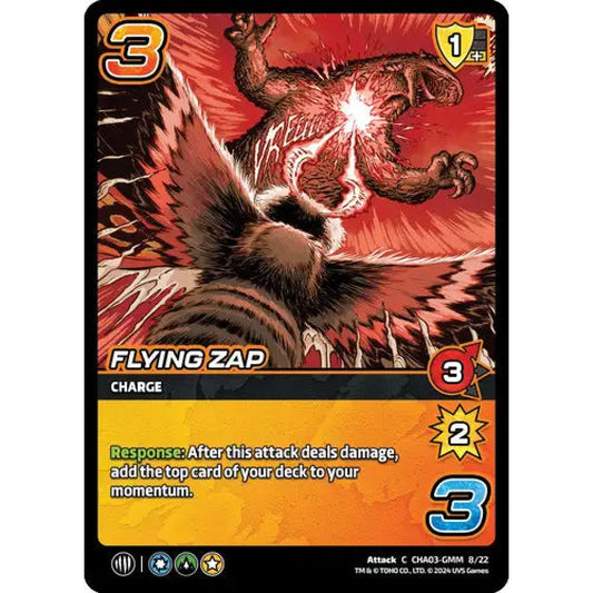 Flying Zap, 8/22, C, UniVersus, Challengers Godzilla & Mothra, King Ghidorah & Rodan