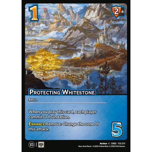 Protecting Whitestone, 113/211, CR02, Universus, Critical Role: Heroes Of Exandria, Action, C