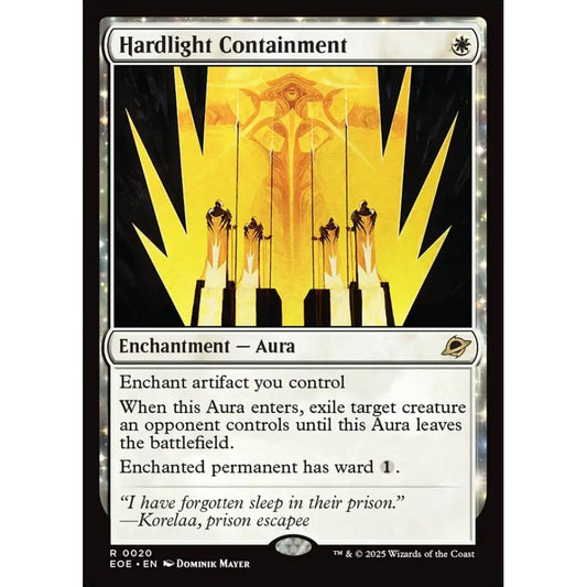 Hardlight Containment rare 20 Magic the Gathering Edge of Eternities