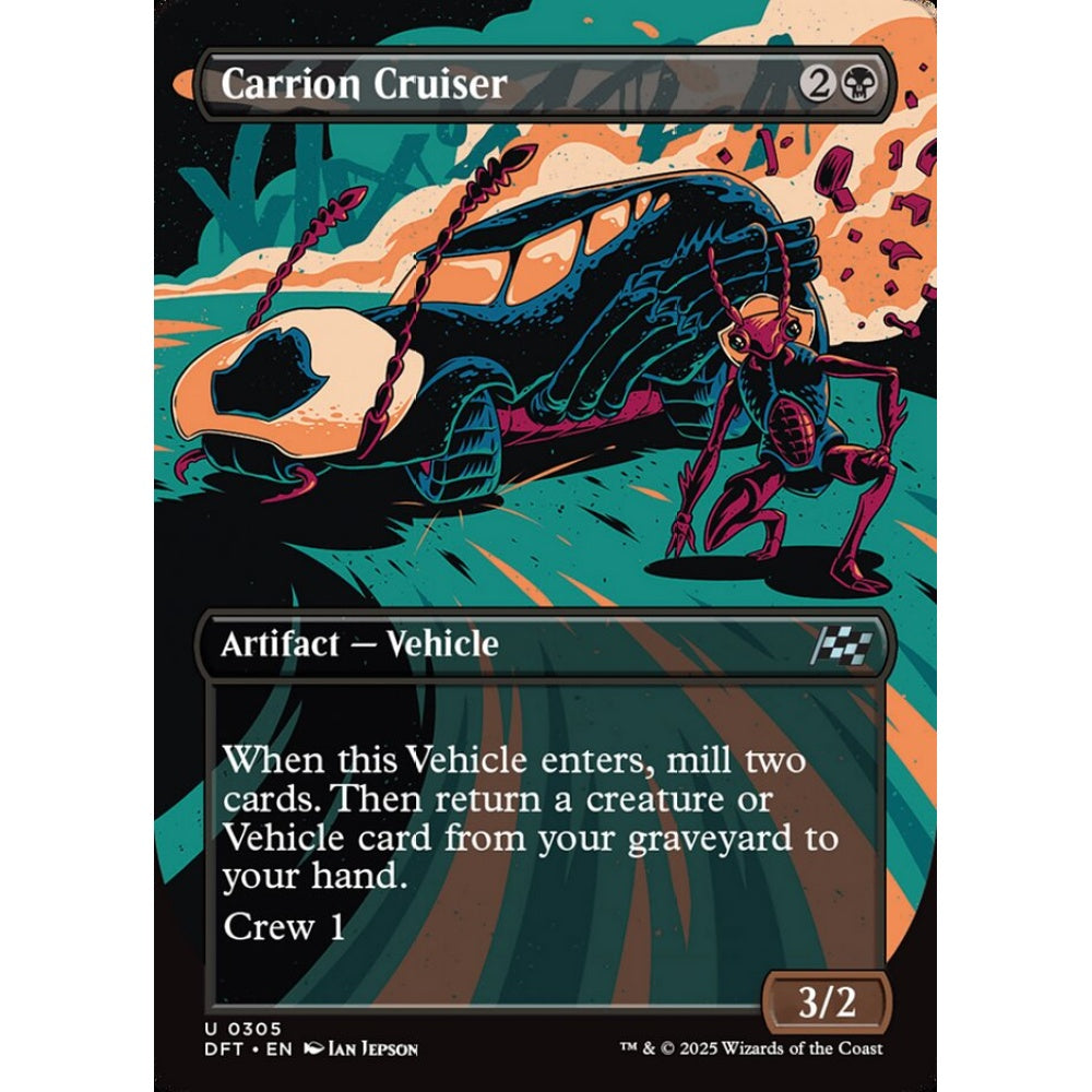 Carrion Cruiser, 305, uncommon, Magic: The Gathering, Aetherdrift
