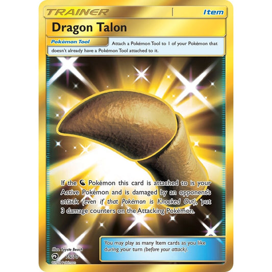 Dragon Talon Rare Secret 75/70 Pokemon Card Game Dragon Majesty