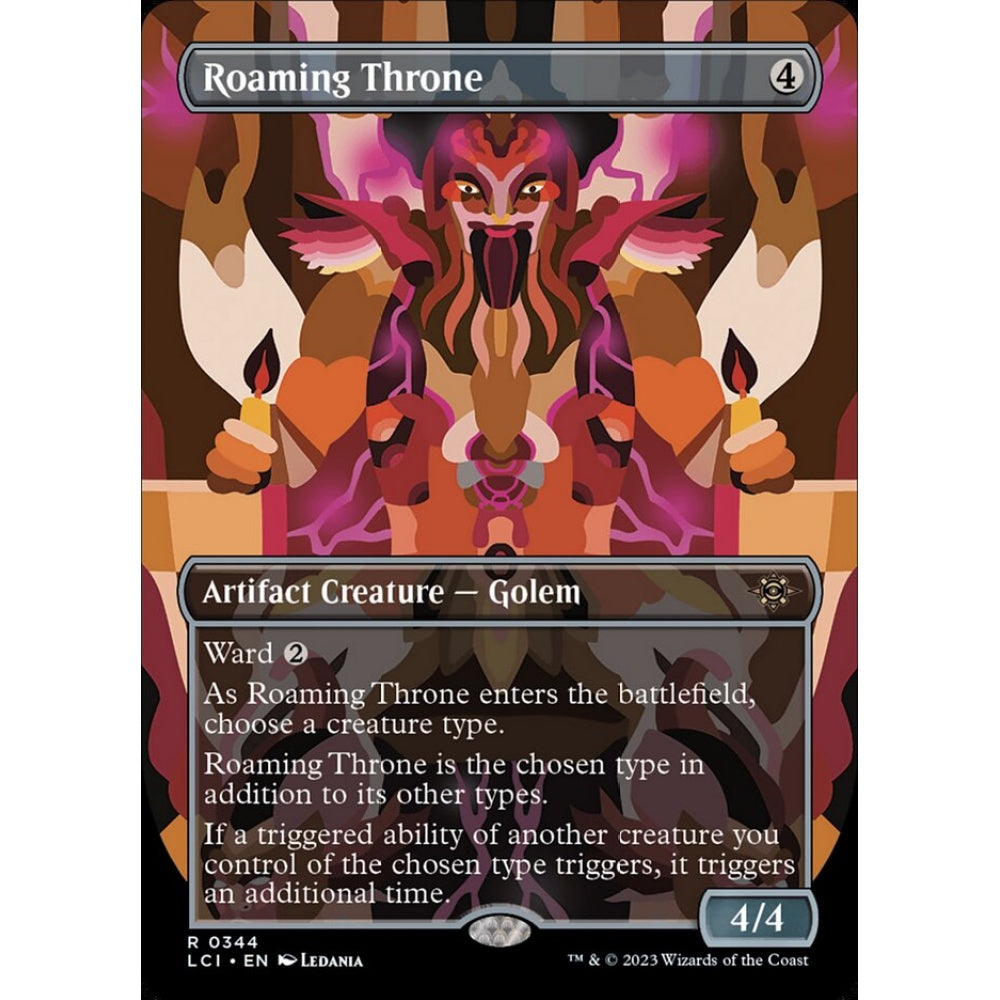 Roaming Throne rare 344 Magic the Gathering The Lost Caverns of Ixalan