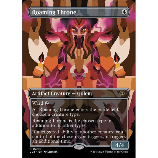 Roaming Throne rare 344 Magic the Gathering The Lost Caverns of Ixalan