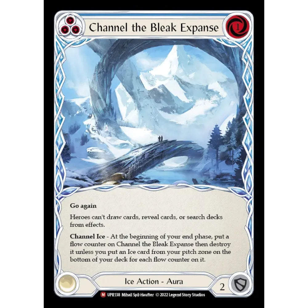 Channel the Bleak Expanse UPR138 Majestic Flesh & Blood Trading Card Game Uprising in Regular Art