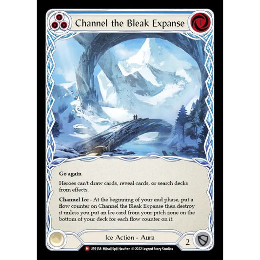 Channel the Bleak Expanse UPR138 Majestic Flesh & Blood Trading Card Game Uprising in Regular Art