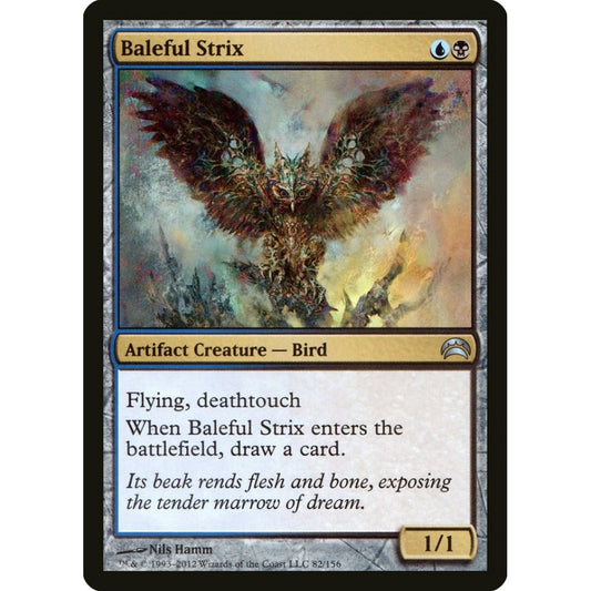 Baleful Strix uncommon 82 Magic the Gathering Planechase 2012