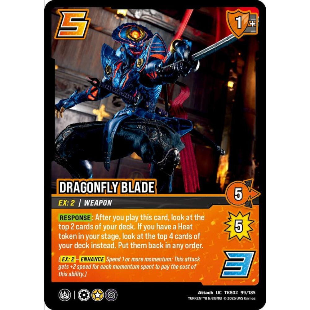 Dragonfly Blade 99/185 TK802 Universus Tekken 8 Attack UC