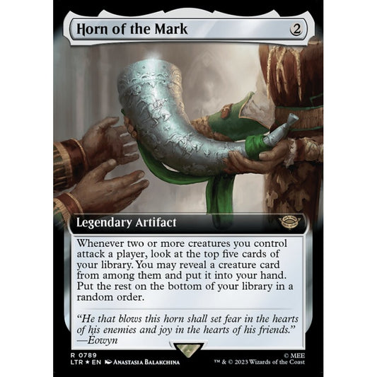 Horn of the Mark, rare, 789, Magic the Gathering, The Lord of the Rings: Tales of Middle-earth
