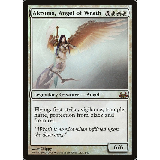 Akroma, Angel of Wrath mythic 1 Magic the Gathering Duel Decks: Divine vs. Demonic