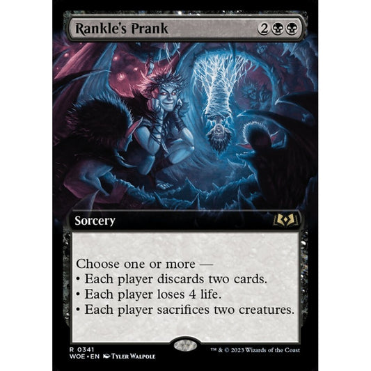 Rankle's Prank, rare, 341, Magic the Gathering, Wilds of Eldraine