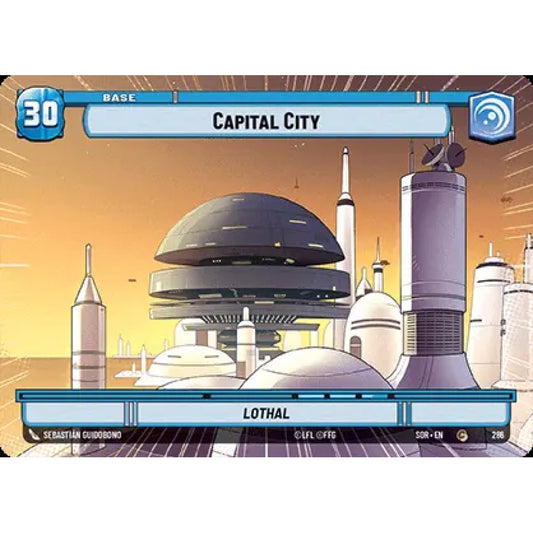 Capital City, 286, C, Star Wars Unlimited, Sparks Of Rebellion
