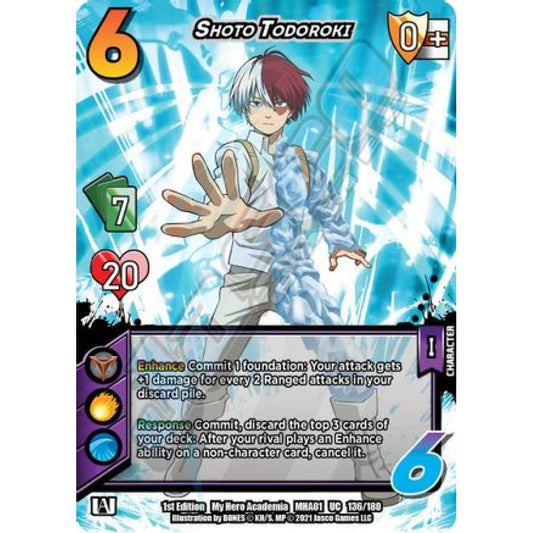 Shoto Todoroki, 136/180, UC, UniVersus, MHA01 My Hero Academia