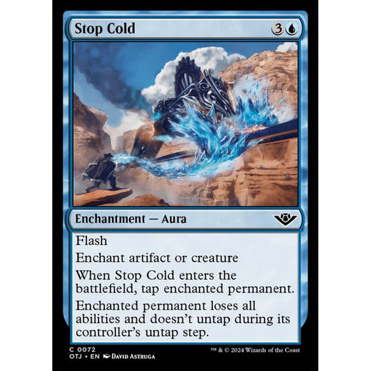 Stop Cold, 72, common, Magic: The Gathering, Outlaws of Thunder Junction