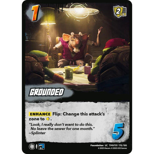 Grounded 178/186 TMNT01 Universus Teenage Mutant Ninja Turtles Foundation UC