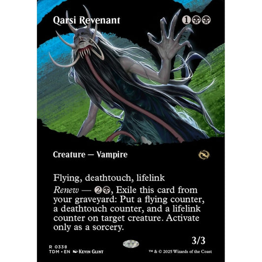 Qarsi Revenant rare 338 Magic the Gathering Tarkir: Dragonstorm