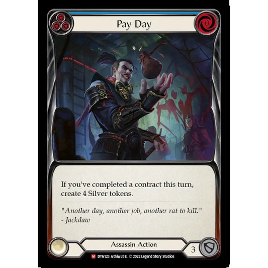 Pay Day DYN123 Majestic Flesh & Blood Trading Card Game Dynasty in Regular Art