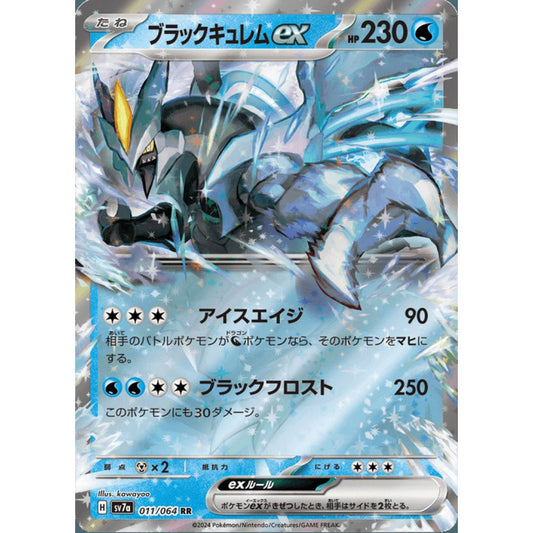 Black Kyurem ex Double Rare 011/064 Pokemon Card Game Paradise Dragona
