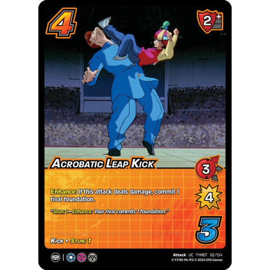 Acrobatic Leap Kick, 92/154, UC, UniVersus, Yu Yu Hakusho: Dark Tournament